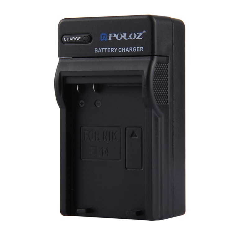 PULUZ PU2144 Travel Battery Charger for Nikon EN-EL14 Battery - US Plug-2