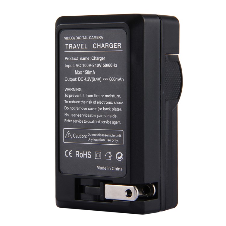 PULUZ PU2144 Travel Battery Charger for Nikon EN-EL14 Battery - US Plug-3