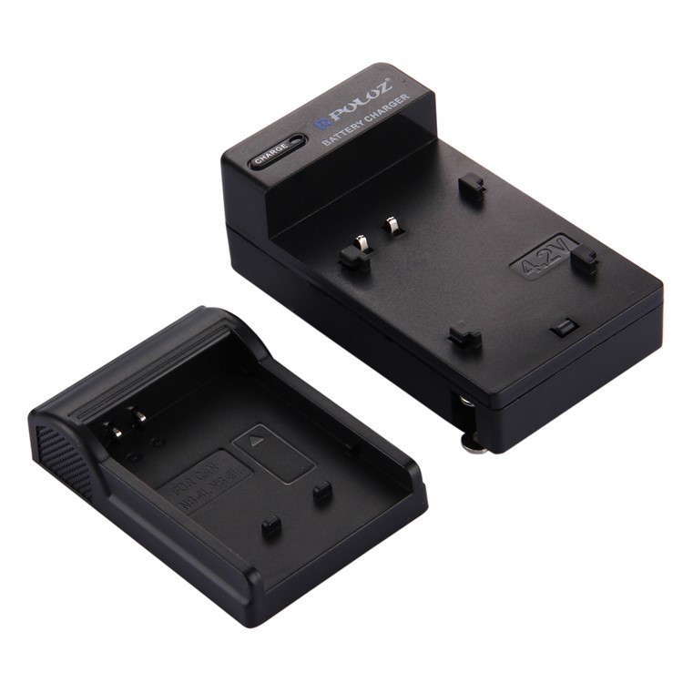 PULUZ PU2110 Camera Battery Charger Travel Charger for Canon NB-4L / NB-8L Battery - US Plug-5