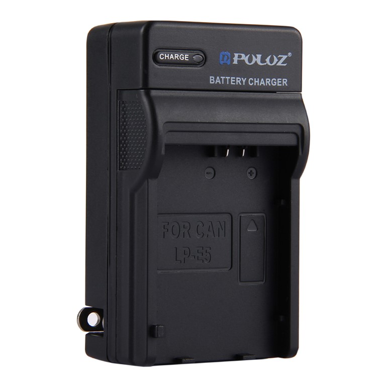 PULUZ PU2115 Travel Charger for Canon LP-E5 Battery - US Plug-1