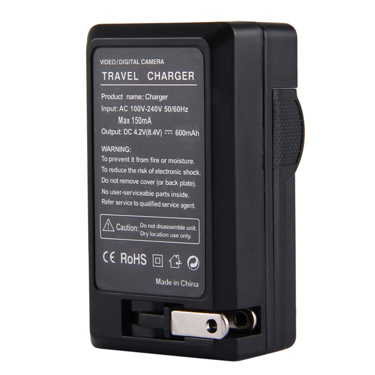 PULUZ PU2115 Travel Charger for Canon LP-E5 Battery - US Plug-3