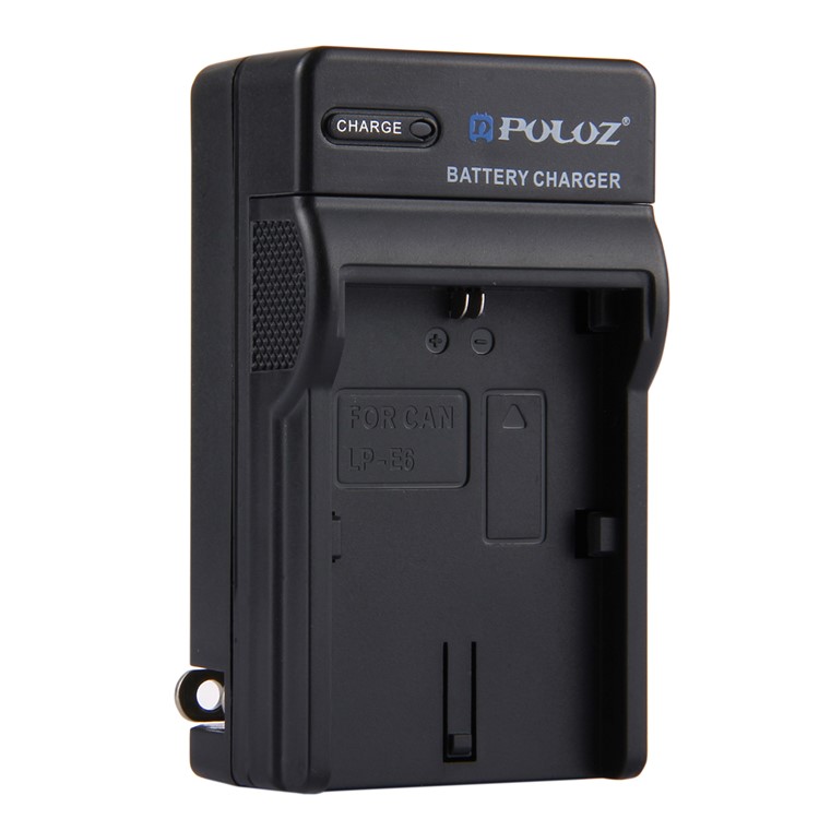 PULUZ PU2116 Battery Travel Charger for Canon LP-E6 Battery - US Plug-1