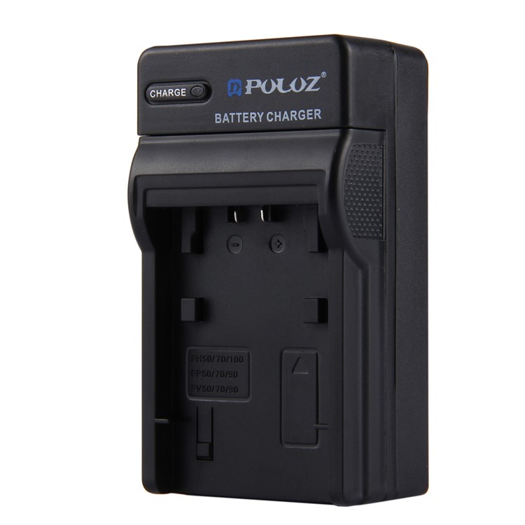PULUZ PU2104 Battery Charger for Sony NP-FH50 / NP-FH70 / NP-FH100 / NP-FP50 / NP-FP70 / NP-FP90 / NP-FV50 / NP-FV70 / NP-FV90 Battery - US Plug-2