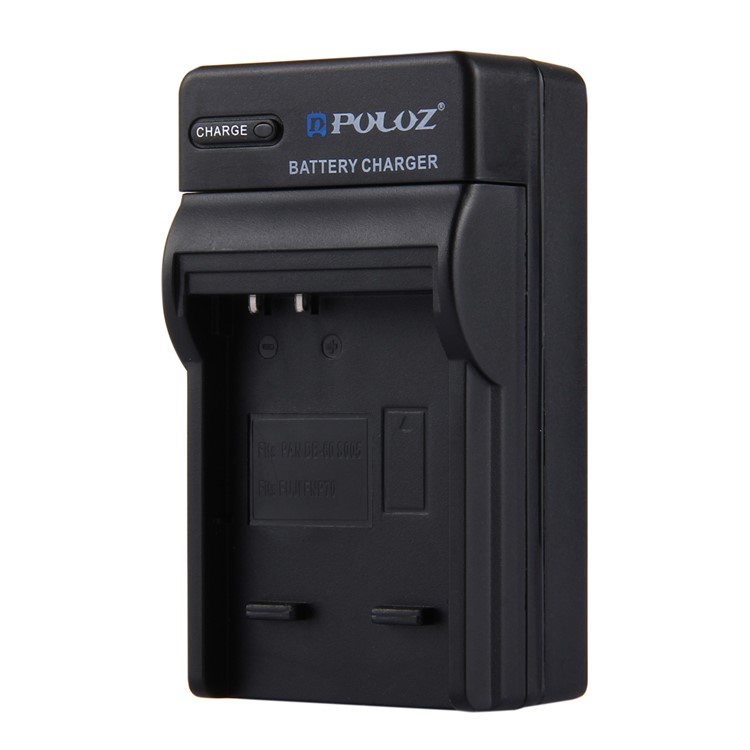 PULUZ PU2102 Battery Charger for Fujifilm NP-70 / Panasonic DB-60 (S005) Battery - US Plug-2