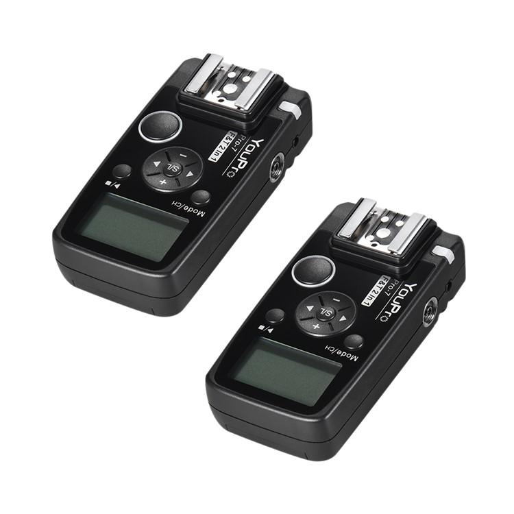 Wireless Flash Trigger with E3 2.5mm PC Sync & Shutter Cable for Nikon D810 D800 D700 D500 D5 D4 D300 D300S D3 D3s Camera-6