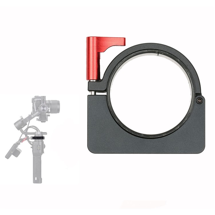 Aluminum Alloy Extension Ring Clamp Mount Adapter with 1/4" and 3/8" Screws for DJI Ronin-S Stabilizer-1