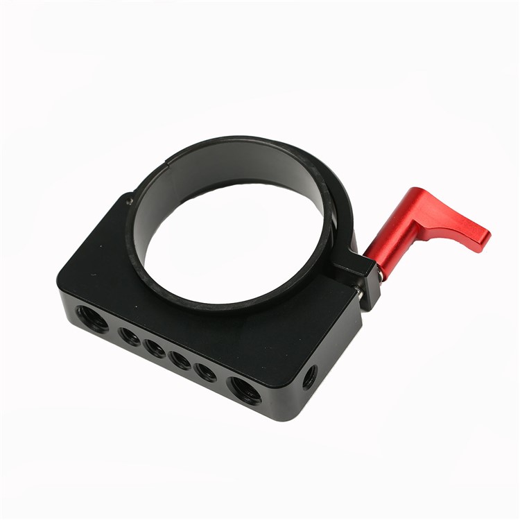 Aluminum Alloy Extension Ring Clamp Mount Adapter with 1/4" and 3/8" Screws for DJI Ronin-S Stabilizer-2