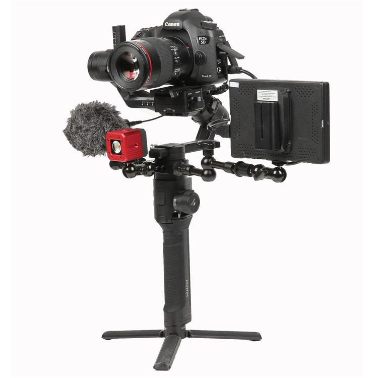Aluminum Alloy Extension Ring Clamp Mount Adapter with 1/4" and 3/8" Screws for DJI Ronin-S Stabilizer-20