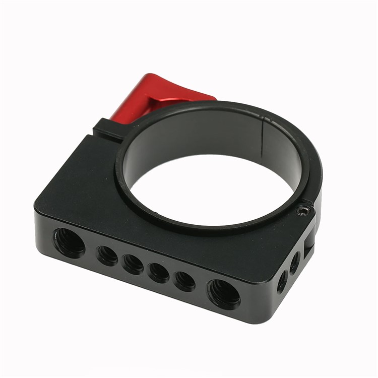 Aluminum Alloy Extension Ring Clamp Mount Adapter with 1/4" and 3/8" Screws for DJI Ronin-S Stabilizer-3