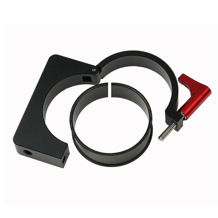 Aluminum Alloy Extension Ring Clamp Mount Adapter with 1/4" and 3/8" Screws for DJI Ronin-S Stabilizer-4