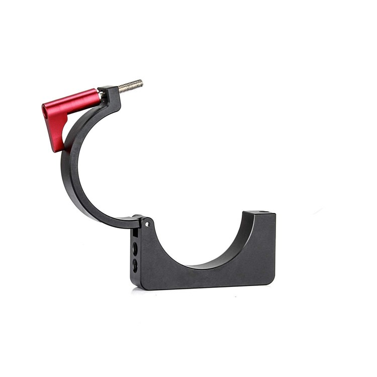 Aluminum Alloy Extension Ring Clamp Mount Adapter with 1/4" and 3/8" Screws for DJI Ronin-S Stabilizer-7