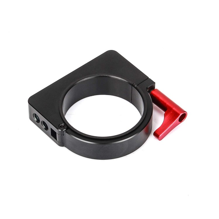 Aluminum Alloy Extension Ring Clamp Mount Adapter with 1/4" and 3/8" Screws for DJI Ronin-S Stabilizer-8