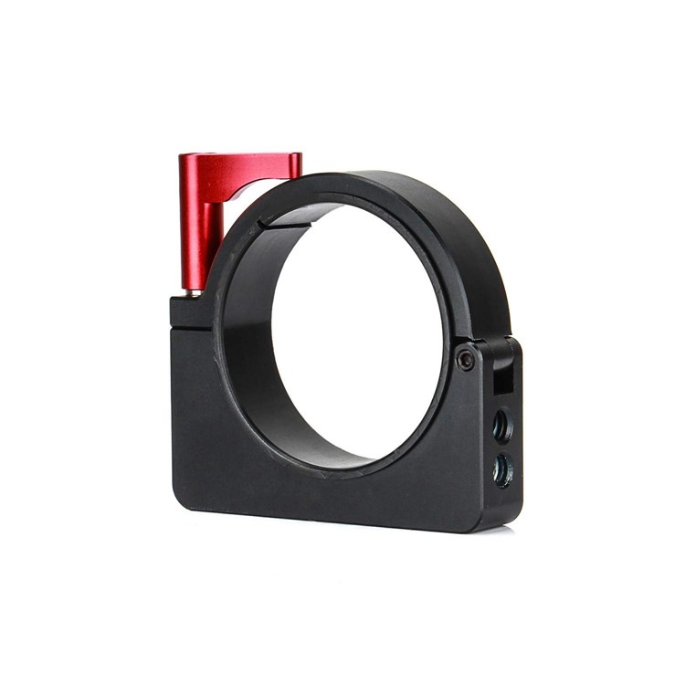 Aluminum Alloy Extension Ring Clamp Mount Adapter with 1/4" and 3/8" Screws for DJI Ronin-S Stabilizer-9