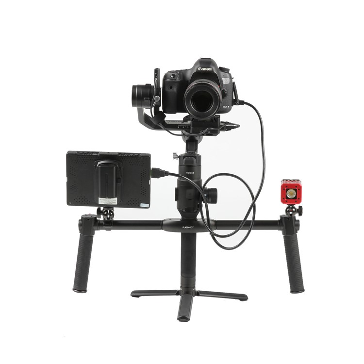 Dual Handle Grip Extended Handheld Kit for DJI Ronin S Gimbal Stabilizer-19