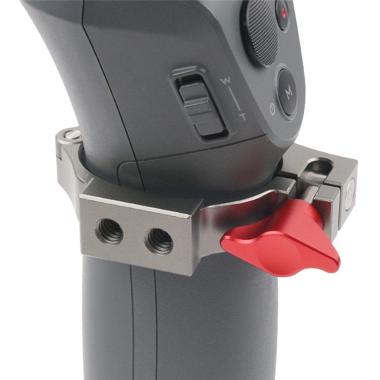 LDX Auminium Alloy Extend O-Ring Clamp Hot Shoe Adapter for DJI OSMO mobile 2-9