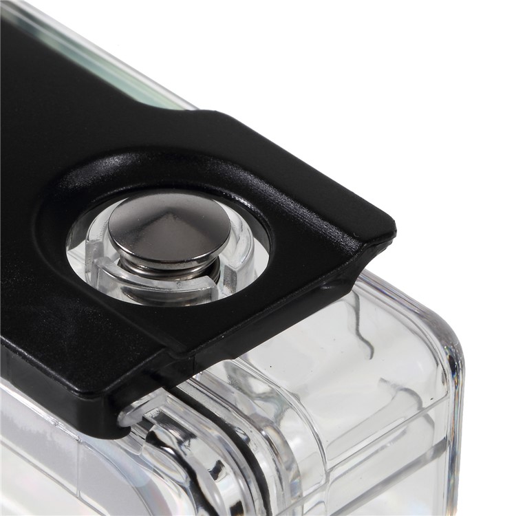 Boîtier De Protection Boîtier Étanche Pour GoPro Hero 7 Blanc / Argent-7