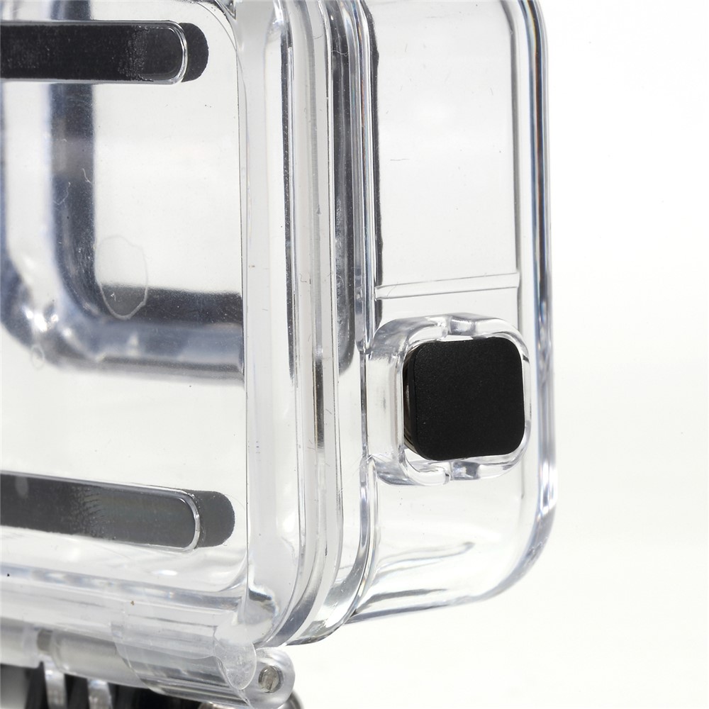 Waterproof Housing Case with Touchable Back Door for GoPro Hero 7 White / Silver-7