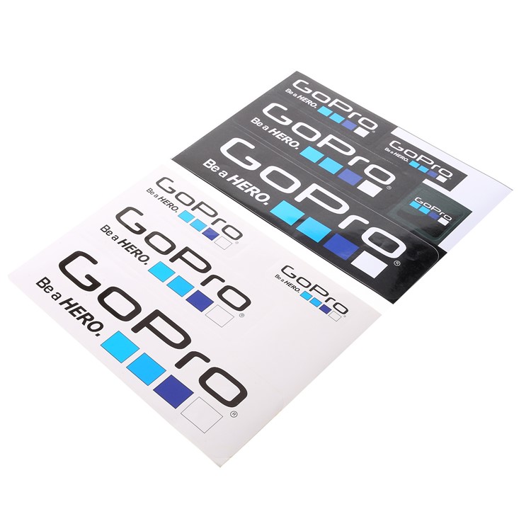 9Pcs/Set for GoPro Hero Camera Decals Stickers Graphic Adhesive Set-2