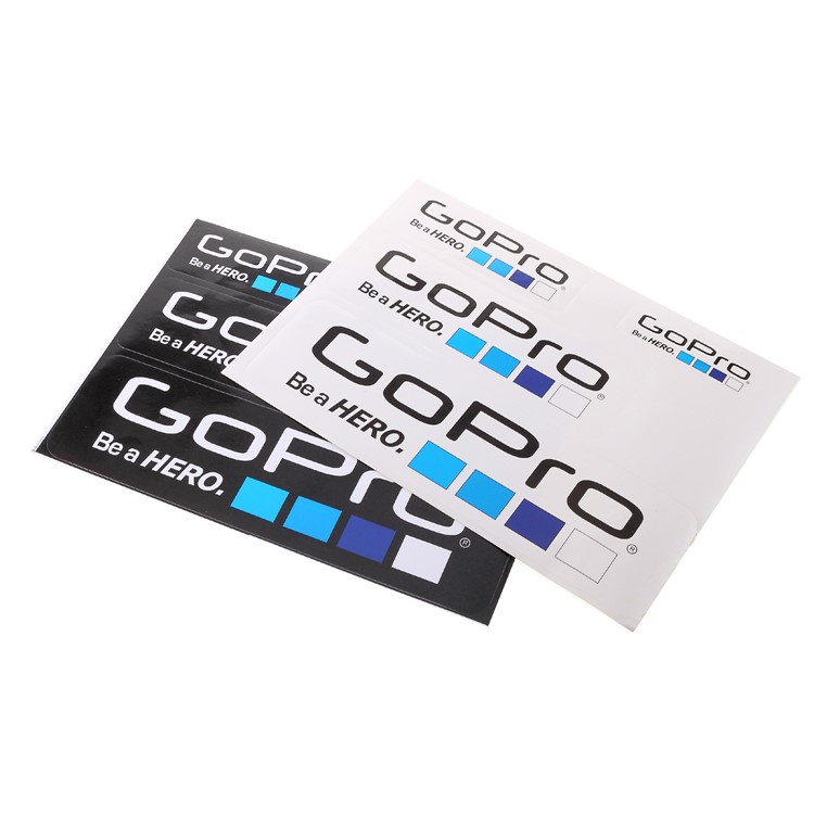 9Pcs/Set for GoPro Hero Camera Decals Stickers Graphic Adhesive Set-3
