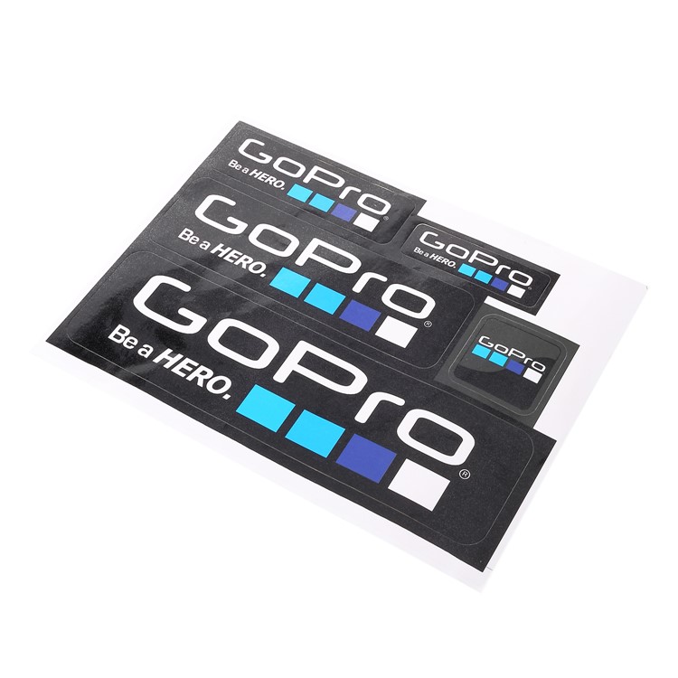 5Pcs/Set for GoPro Hero Camera Adhesive Decals Stickers Accessory Set-2