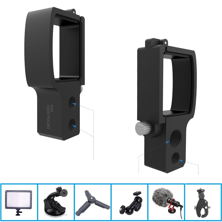 Aluminum Expansion Module Adapter Plate Board for DJI Osmo Pocket (DA Phone Bracket)-5