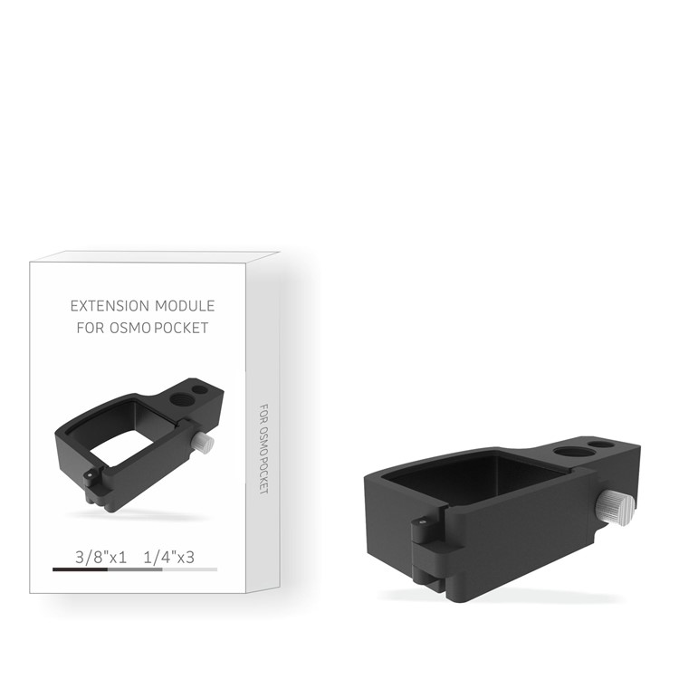 Aluminum Expansion Module Adapter Plate Board for DJI Osmo Pocket (DA Phone Bracket)-7
