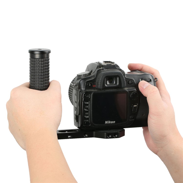 L Shape Handle Grip Transmount with 1/4" Universal Screw for Camera Monitor etc.-21