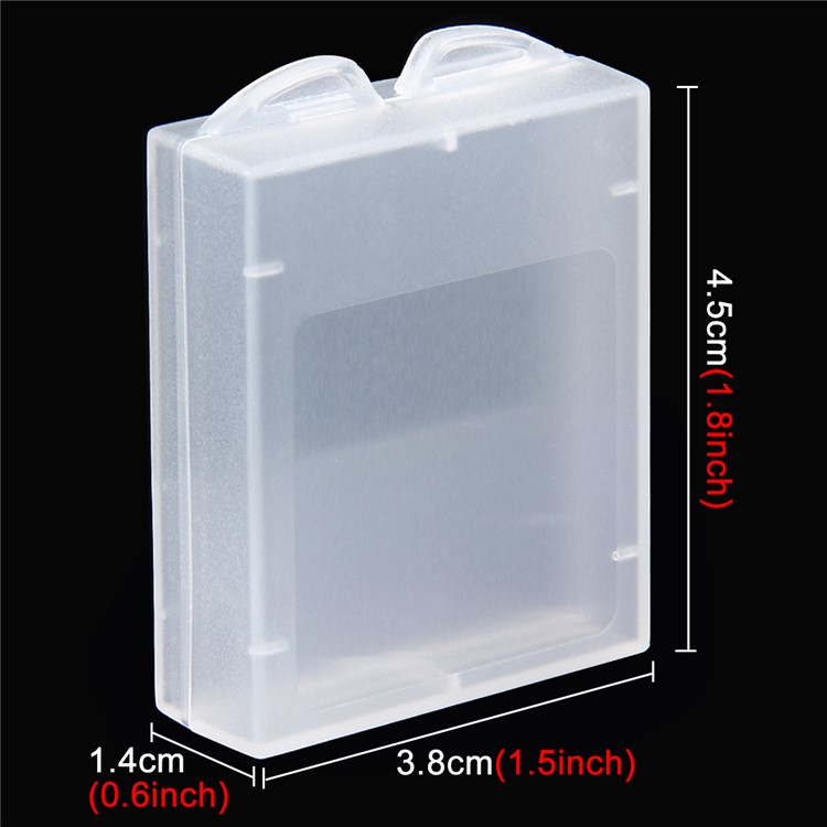 PULUZ PU136B Battery Protective Storage Box Transparent Case for GoPro Hero 4-2