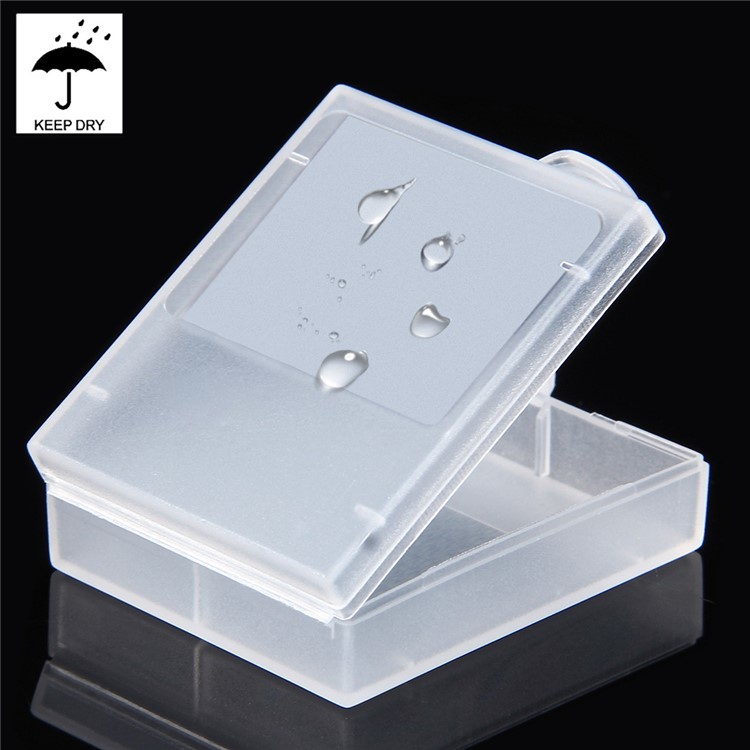 PULUZ PU136B Battery Protective Storage Box Transparent Case for GoPro Hero 4-5