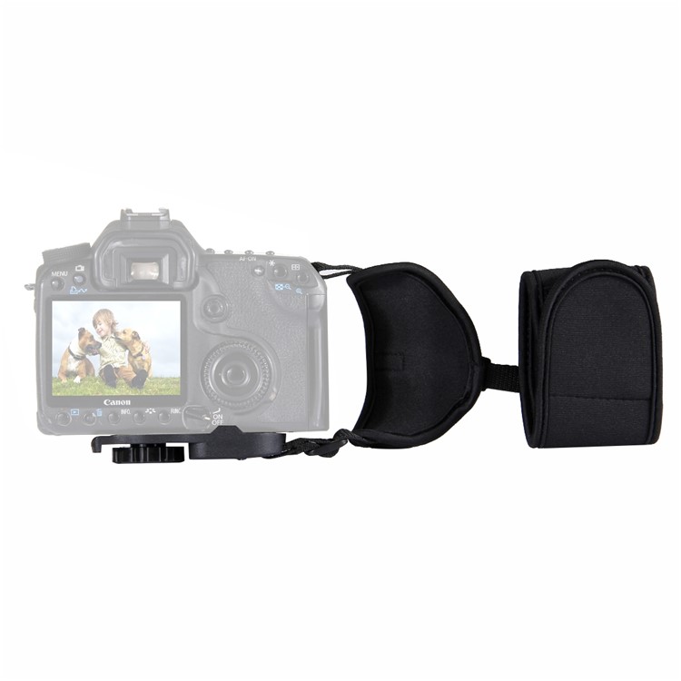 PULUZ PU224 Wristband for SLR / Neoprene / Digital Camera - Black-7