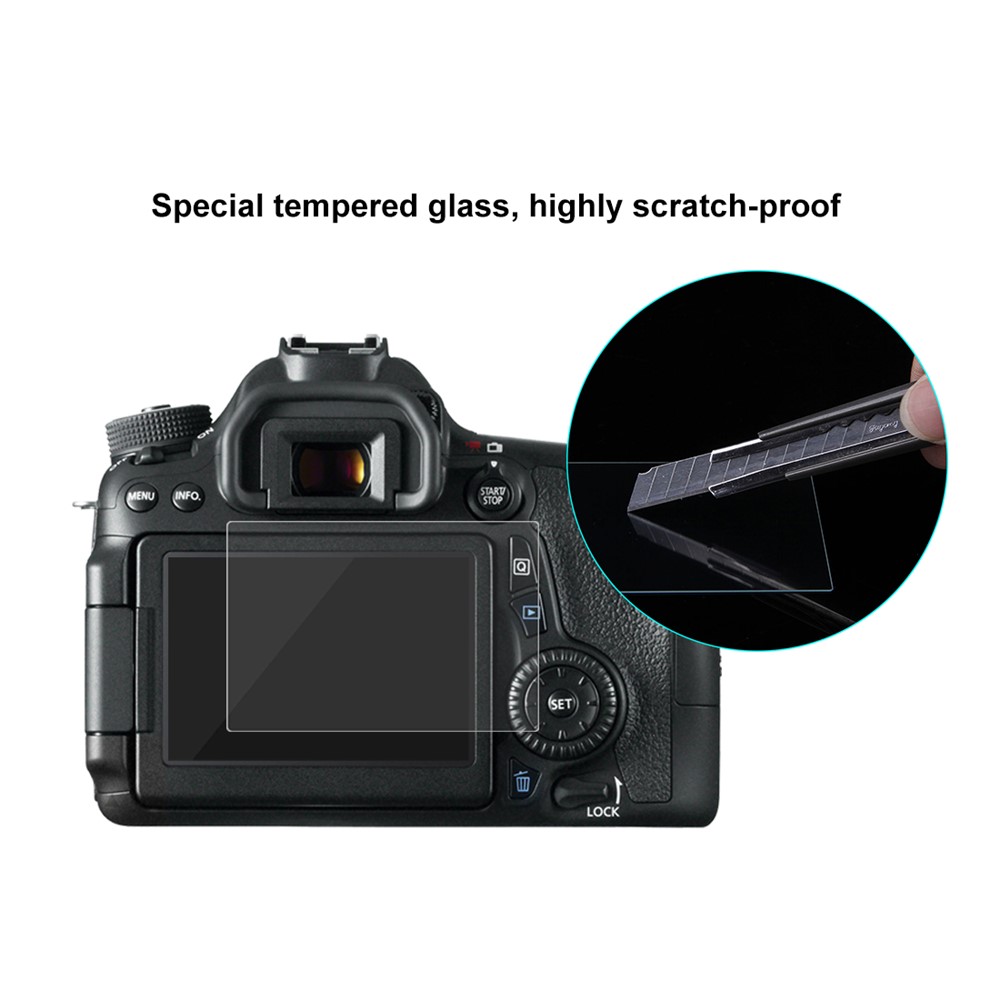 PULUZ PU5503 SLR Camera Tempered Glass Screen Protector for Canon Nikon Sony etc-6