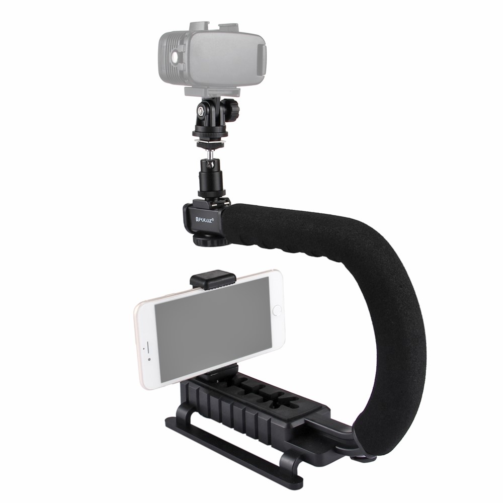 PULUZ PKT3012 Stabilizing Handle Bracket for DV Camcorder/DSLR Camera-3