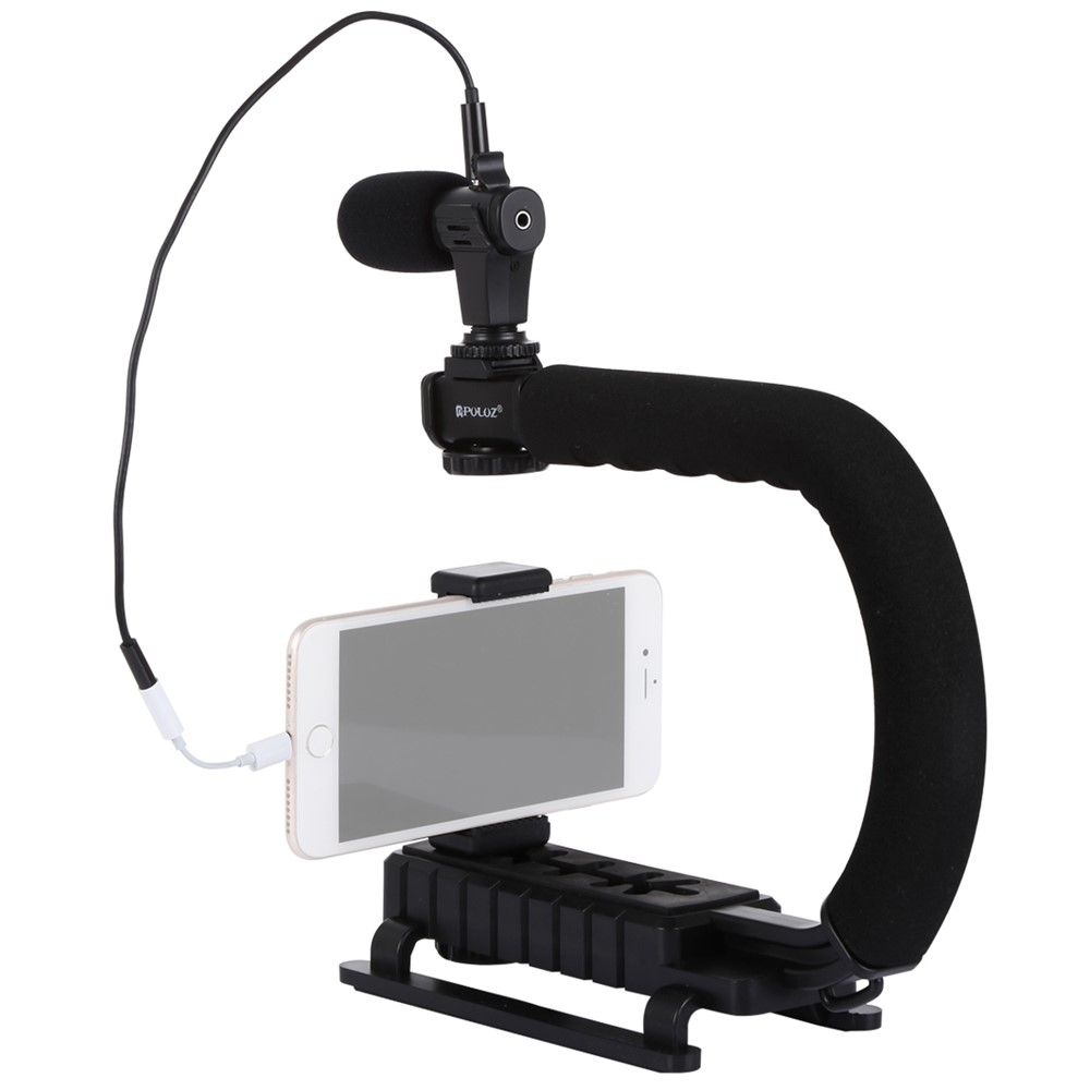 PULUZ PKT3011 U Forma DV Suporte Estabilizador Para Filmadora DV / Câmera Dslr-5
