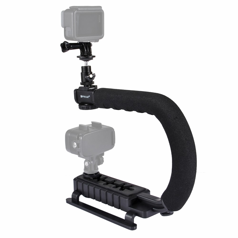 PULUZ PKT3011 U Forma DV Suporte Estabilizador Para Filmadora DV / Câmera Dslr-6