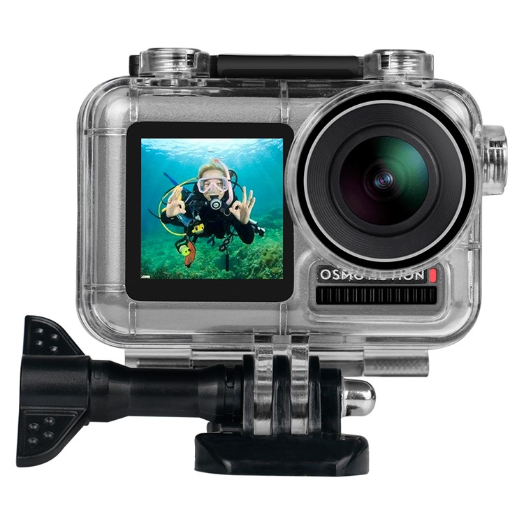 Boîtier De Protection Étanche À L'eau Pour Caméra D'action DJI Osmo - Noir-3