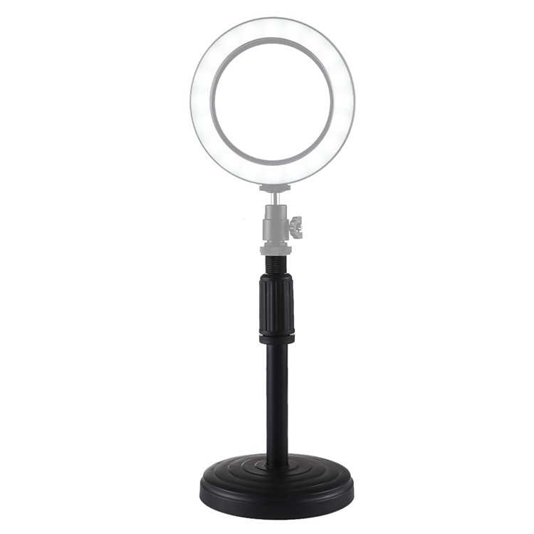 PULUZ PU390 Mont de Bureau de Base Ronde Pour la Lumière de L'anneau LED Selfie-2