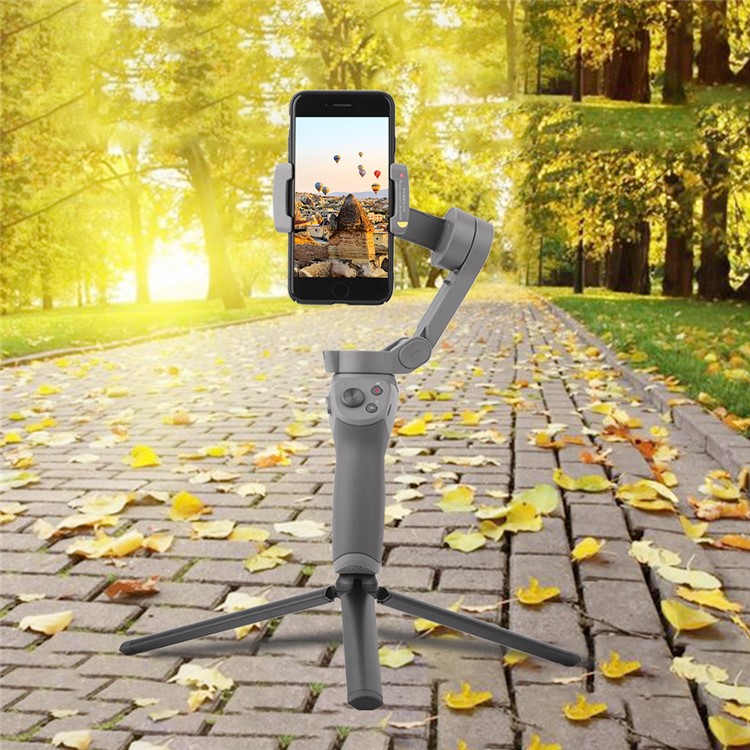 Tripod Handheld Gimbal Phone Holder Stand Base for OSMO Mobile 3 - Black-10