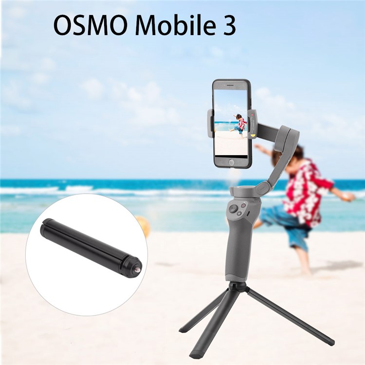 Tripod Handheld Gimbal Phone Holder Stand Base for OSMO Mobile 3 - Black-11