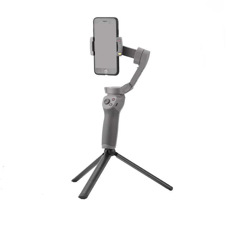 Tripod Handheld Gimbal Phone Holder Stand Base for OSMO Mobile 3 - Black-7