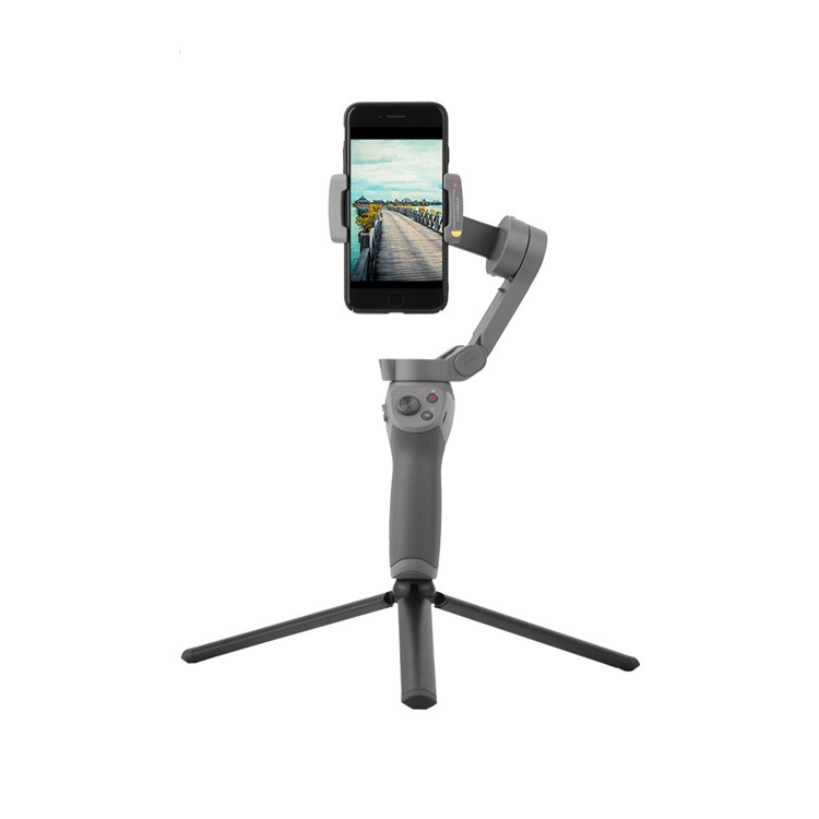 Tripod Handheld Gimbal Phone Holder Stand Base for OSMO Mobile 3 - Black-8