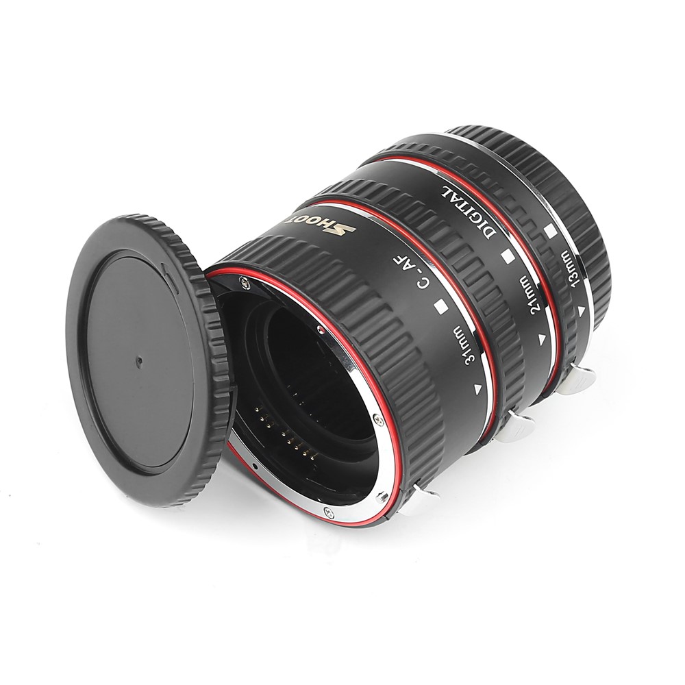 SHOOT XT-364 Auto Focus Macro Extension Tube Ring for Canon EOS EF EF-S Lens 4000D 2000D 1200D 1100D 700D 450D 400D 200D 70D 5D T5 T6i-7