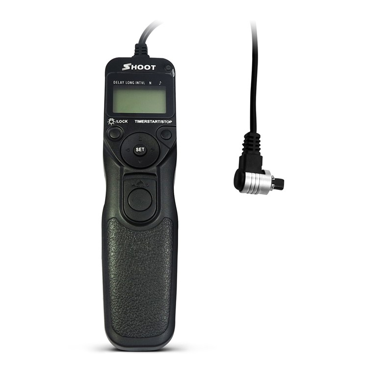 SHOOT LCD Timer Remote Shutter Release RS-80N3 for Canon EOS 5D 6D 7D 20D 30D 40D 50D-6