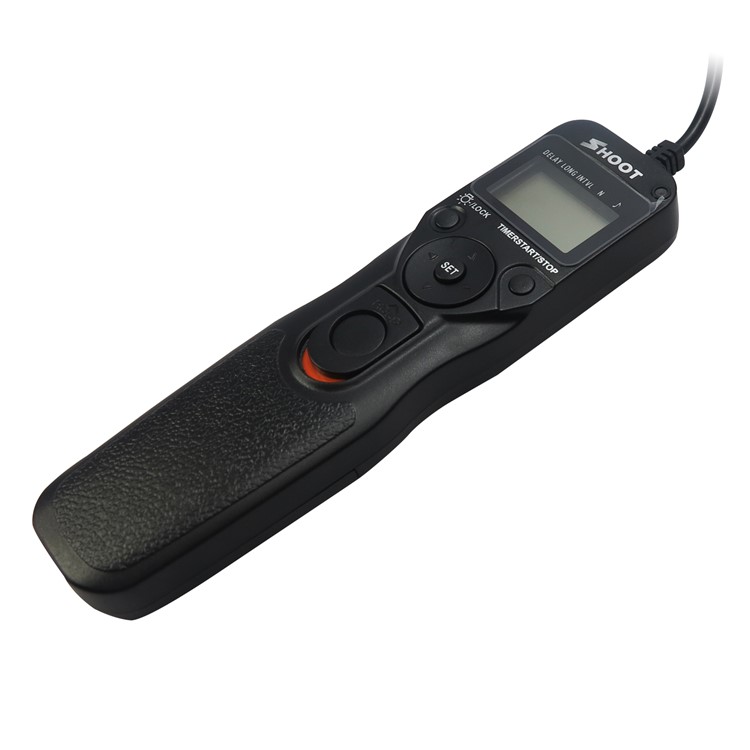 SHOOT LCD Timer Remote Shutter Release RS-80N3 for Canon EOS 5D 6D 7D 20D 30D 40D 50D-7