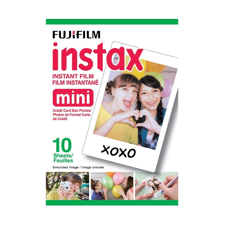 20PCS White FUJIFILM Instax Mini Instant Film (Twin Pack), Size: 5.4 x 8.6 cm-2
