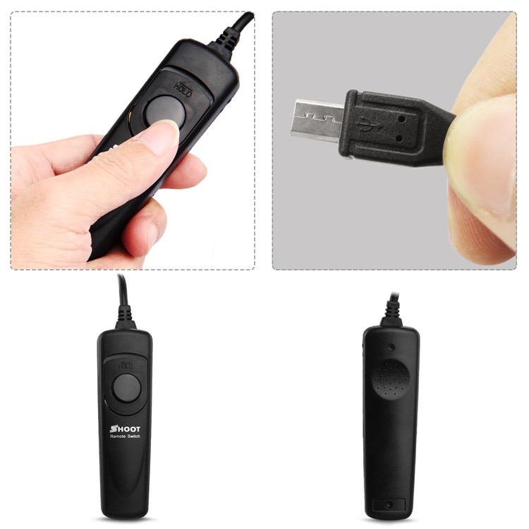 SHOOT RM-VPRI Remote Control for Sony Alpha A7 A7R A5000 A6000 Shutter Release-4