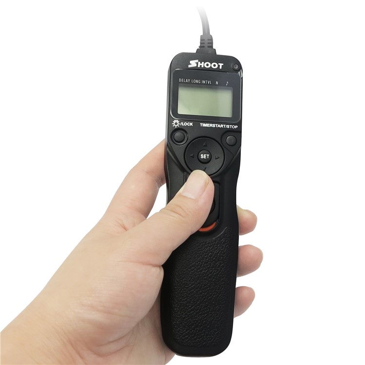 SHOOT RM-VPRI LCD Timer Remote Control for Sony Alpha A7 A7R A5000 A6000 Shutter Release-12