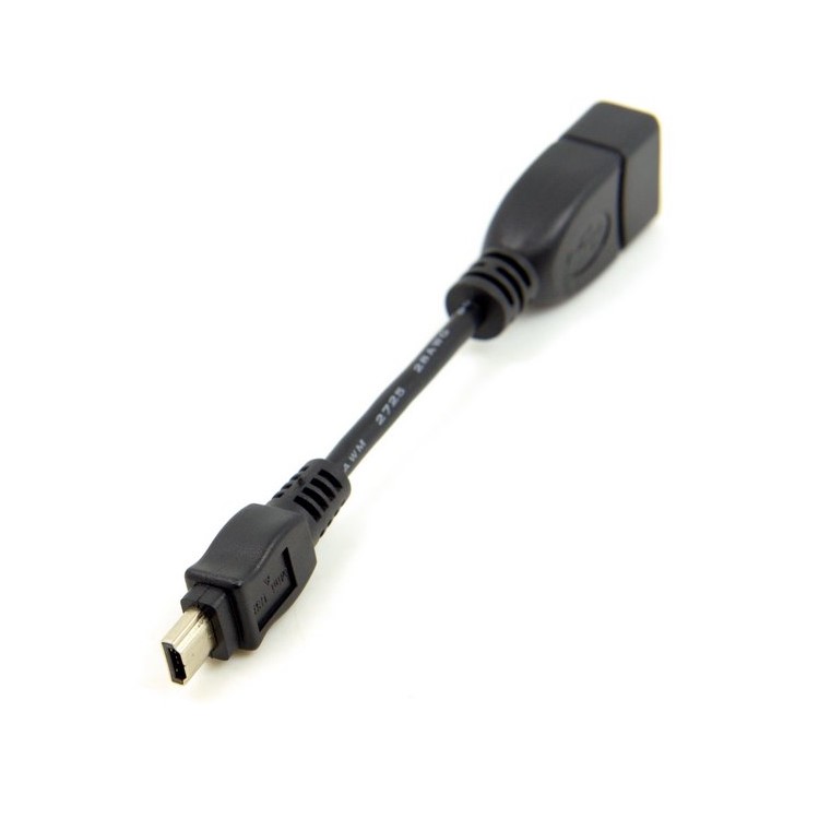 VMC-UAM1 USB 2.0 OTG Cable Mini A Type Male to USB Female Host for Sony Handycam & PDA & Phone-2