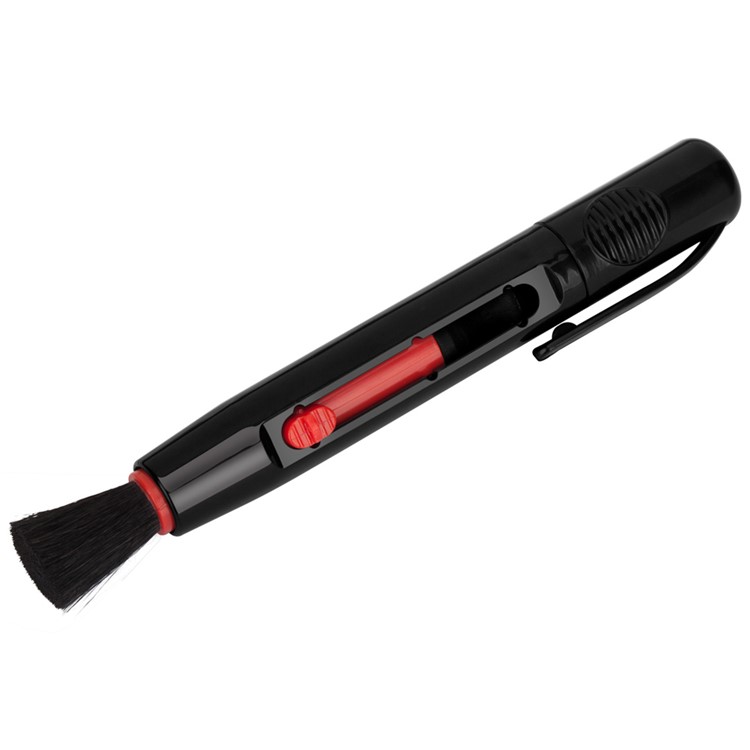 MOMAX Dust Blower + Brush Carbon Pen + Liquid Lens Cleaner + Cleaning Tissue 4-in-1 Camera Lens Cleaning Kit-10