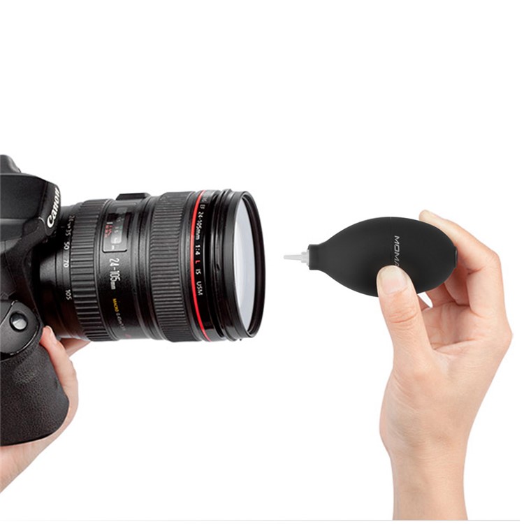 MOMAX Dust Blower + Brush Carbon Pen + Liquid Lens Cleaner + Cleaning Tissue 4-in-1 Camera Lens Cleaning Kit-14