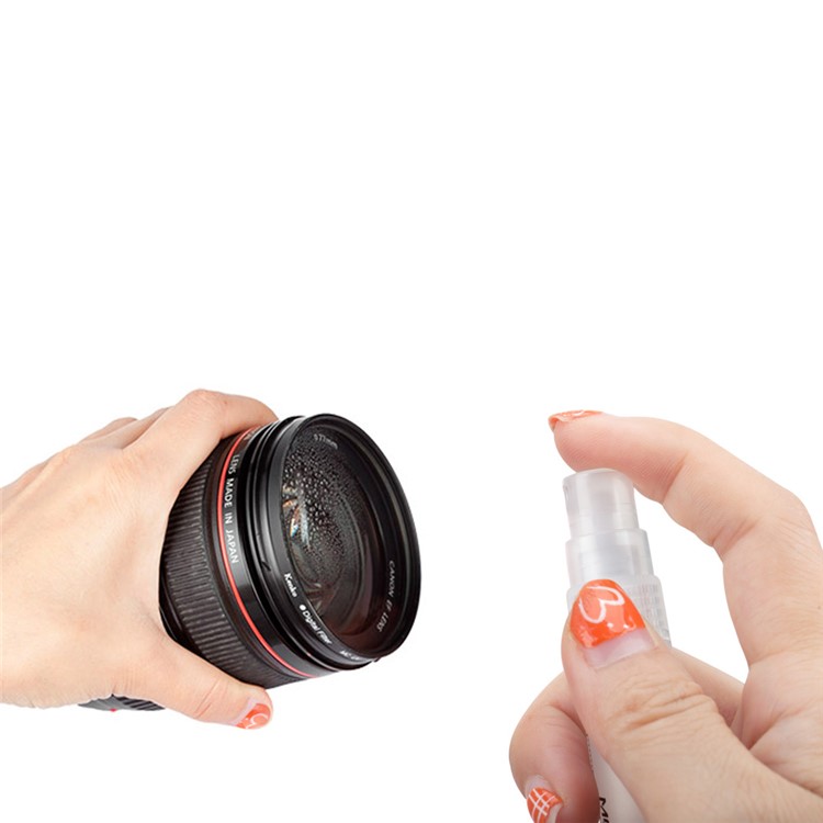 MOMAX Dust Blower + Brush Carbon Pen + Liquid Lens Cleaner + Cleaning Tissue 4-in-1 Camera Lens Cleaning Kit-15